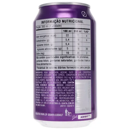 Refrigerante de Uva Sukita Lata 350ml 360-2
