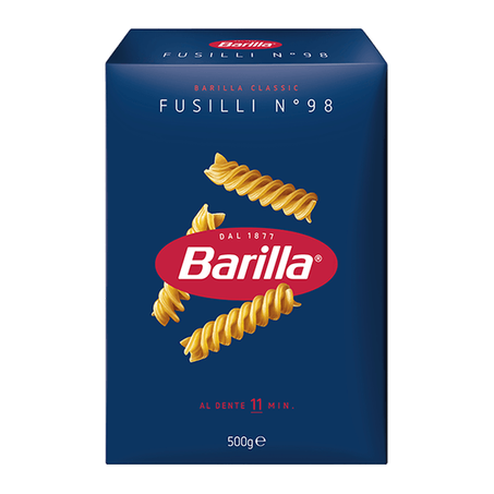 Massa fusilli barilla 098 500g
