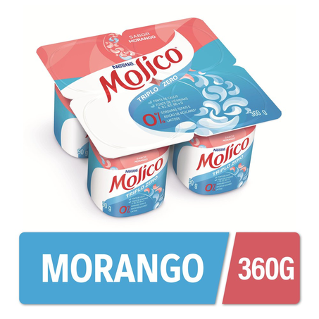 Iogurte Nestlé Molico Polpa De Morango 360G