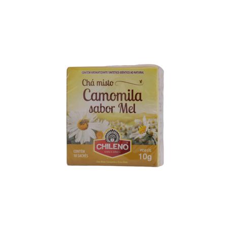 Chá Misto Chileno Camomila e Erva Mate Caixa com 10un - 10gr 360-31