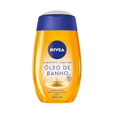 Sabonete Líquido Nivea Óleo de Banho Frasco 200ml