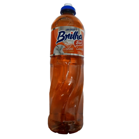 Detergente liquido brilha sul 500ml laranja