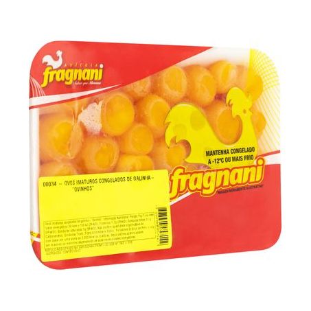 Ovos imaturos fragnani congelados 500gr