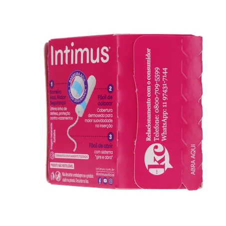 Absorvente Interno Intimus Mini C/ 8UN 360-23