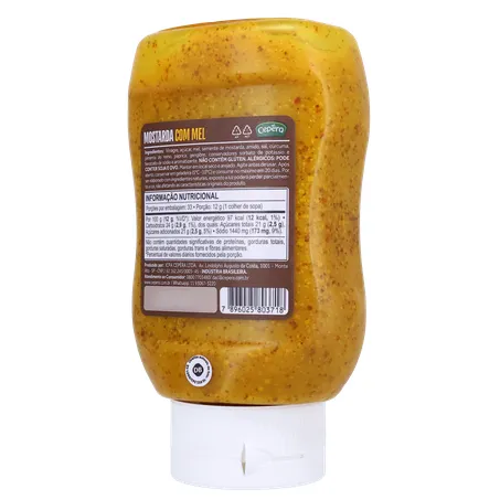 MOSTARDA CEPERA C/MEL 400G 360-21