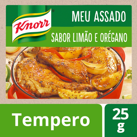 Tempero Meu Assado Limão e Orégano Knorr 25G