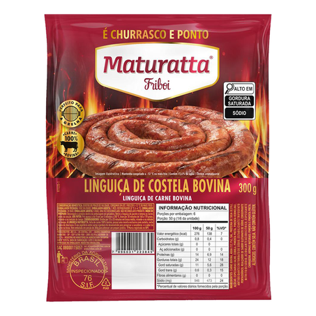 Linguiça Maturatta Friboi Bovina 300g
