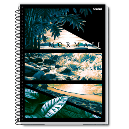 CADERNO UNIVERSITÁRIO CREDEAL CD 10X1 MORMAII 160 FOLHAS