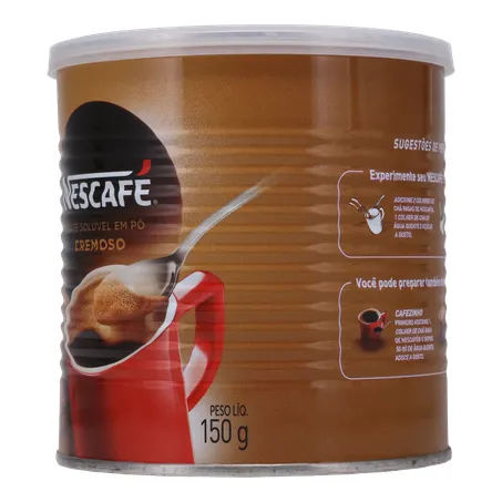 Café Nescafé Solúvel Cremoso Lata 150G 360-5