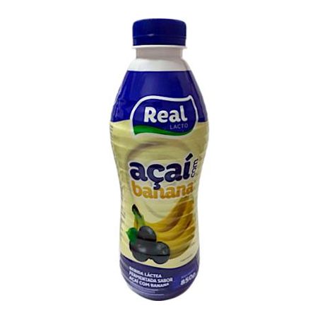 Bebida láctea real banana e açaí 800g