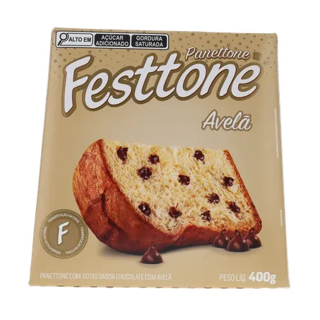 Panettone festtone gotas avela cx 400g 360-18
