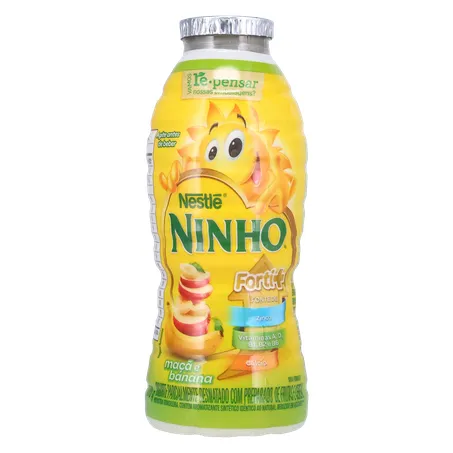 IOGURTE NINHO LIQUIDA MAÇA E BANANA 170G