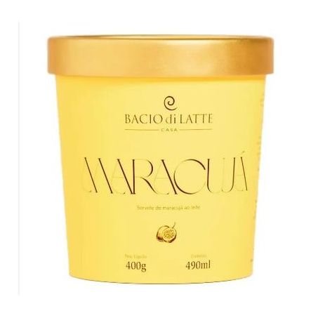 Gelato bacio di latte 490ml maracuja