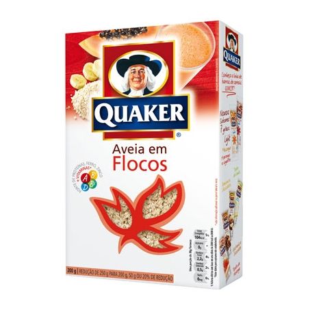 Aveia quaker em flocos 165g