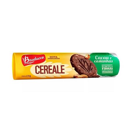 BISCOITO BAUDUCCO CEREALE CACAU CASTANHA 170G