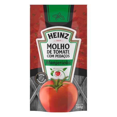 Molho de Tomate com Manjericão Heinz