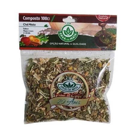 CHA ERVA DA MATA MACA/CRAVO/CANELA 20G