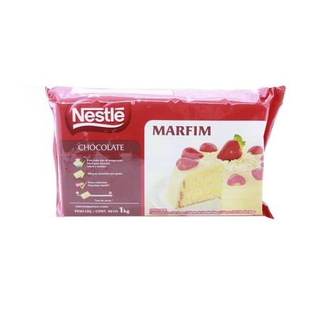 Cobertura de Chocolate Branco Nestlé Marfim Embalagem 1KG