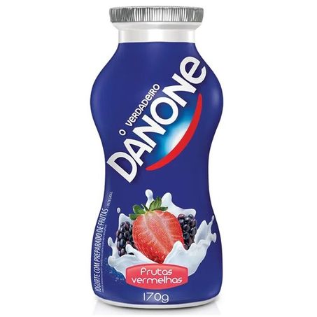 DANONE IOGURTE C/POLPA 170G FR.VERMELHAS