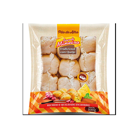PÃO DE ALHO SEGREDO MINEIRO TRADICIONAL 330G