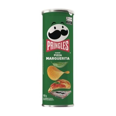 Batata chips pringles sabor pizza de marguerita 105g