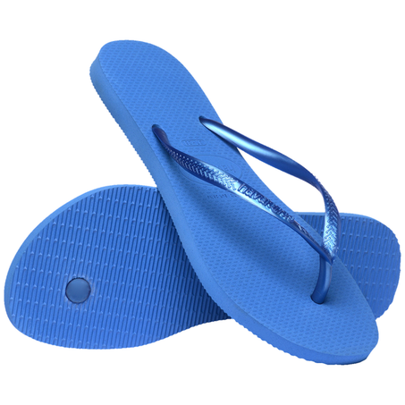 HAVAIANAS SLIM AZUL BRILHANTE TAM35/36