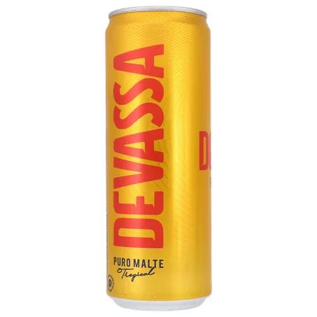 Cerveja Lager Devassa Puro Malte Tropical Lata 350ml 360-24