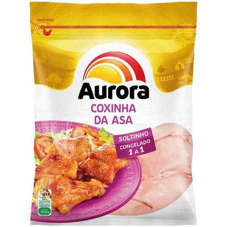Coxinha da asa aurora pacote 1kg