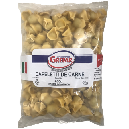 GREPAR CAPELETTI CARNE 400G