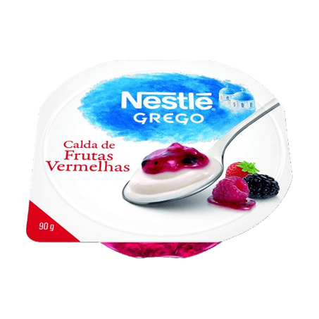 IOGURTE GREGO CALDA FRUTAS VERMELHAS NESTLE 90 G  