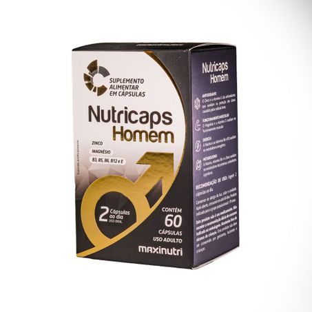 NUTRICAPS HOMEM 60 CAPSULAS 360-1