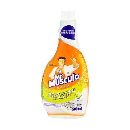 Desengordurante Mr Músculo Cozinha Limão Refil 500ml