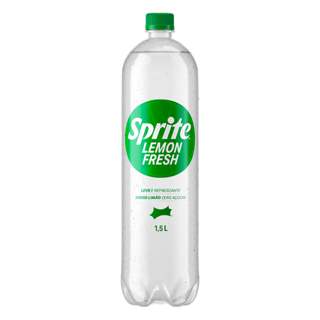 Refrigerante Lemon Fresh Zero Açúcar Sprite Garrafa 1,5l