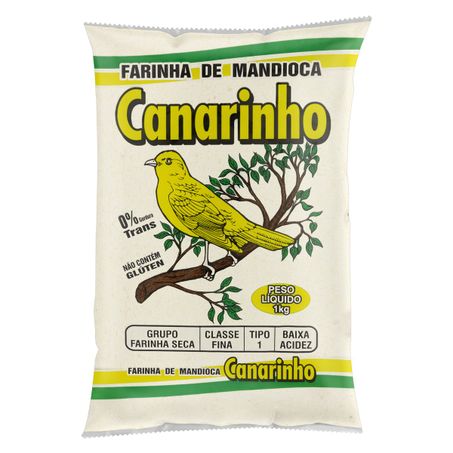 FARINHA DE MANDIOCA TIPO 1 CANARINHO