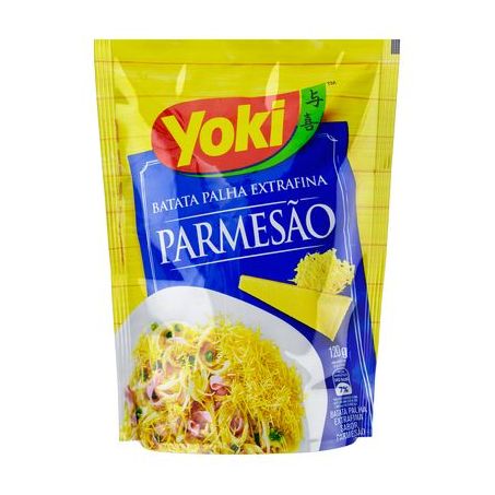 BATATA PALHA EXTRAFINA YOKI 120G PARMESAO