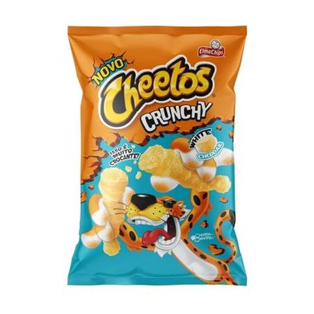 Salgadinho elma chips cheetos crunchy white cheddar 48g