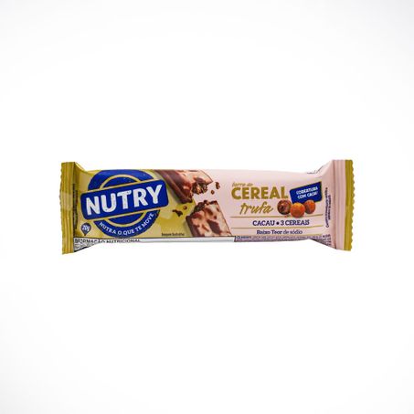 BARRA DE CEREAL DE TRUFA COBERTURA DE CACAU 20G