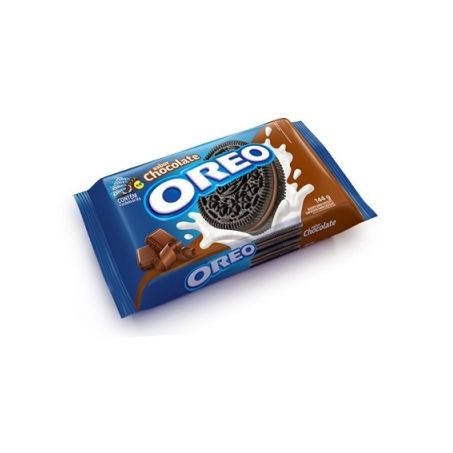 Biscoito recheado oreo chocolate 144g