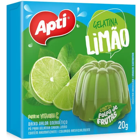 Gelatina apti 20g limao