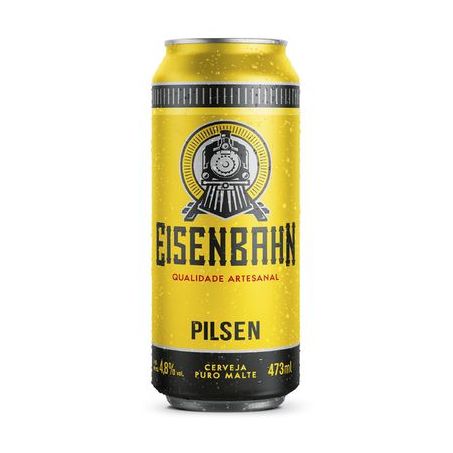 Cerveja eisenbahn pilsen puro malte 473ml*lata