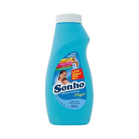 Amaciante Sonho Magic Embalagem Leve 500ml Pague 450ml