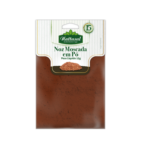 NOZ MOSCADA EM PÓ NATTUSUL 15G