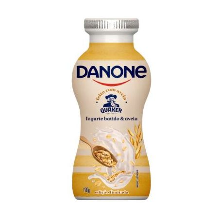 IOGURTE DANONE LIQ. QUAKER AVEIA 170G
