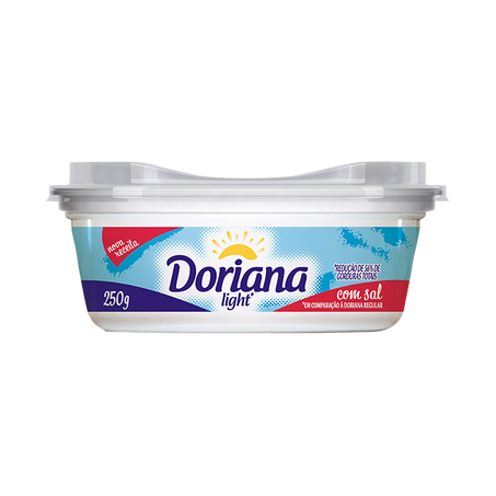 Margarina doriana light com sal 250g