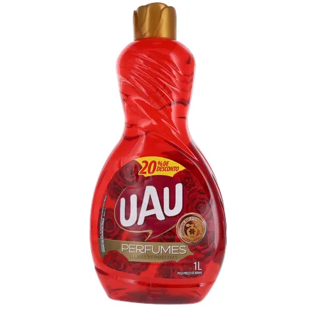 Limpador Uau Flores Vermelhas E Sedução Leve 1l Pague 800ml 360-1