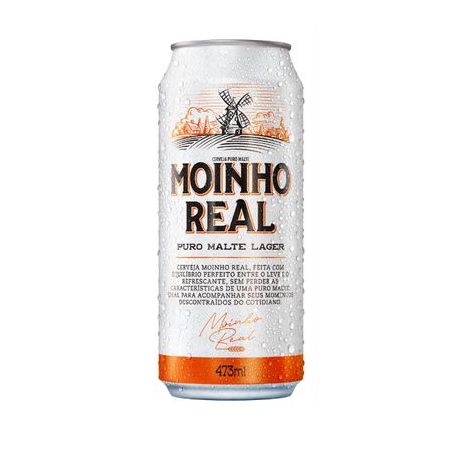 CERVEJA MOINHO REAL 473 ML                        