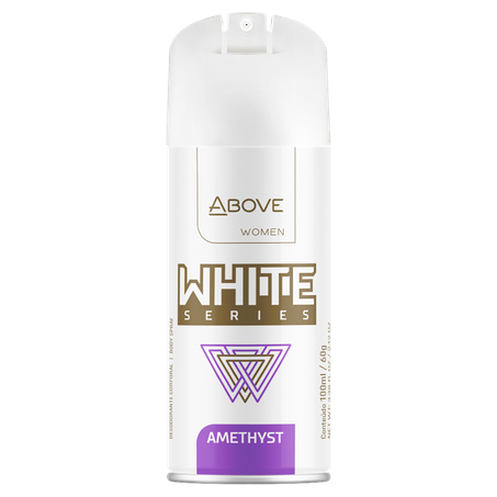 DESODORANTE ABOVE AERO 100ML WHITE AMETH