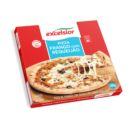 PIZZA EXCELSIOR FRANGO COM REQUEIJÃO 400G