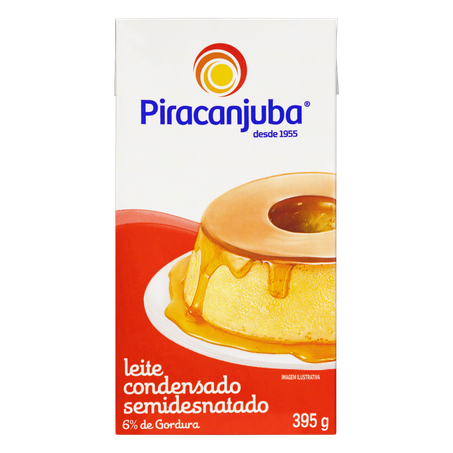 LEITE CONDENSADO PIRACANJUBA 395G T.PACK CX 27.0
