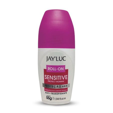 Desodorante jay luc roll on 55g sensitive